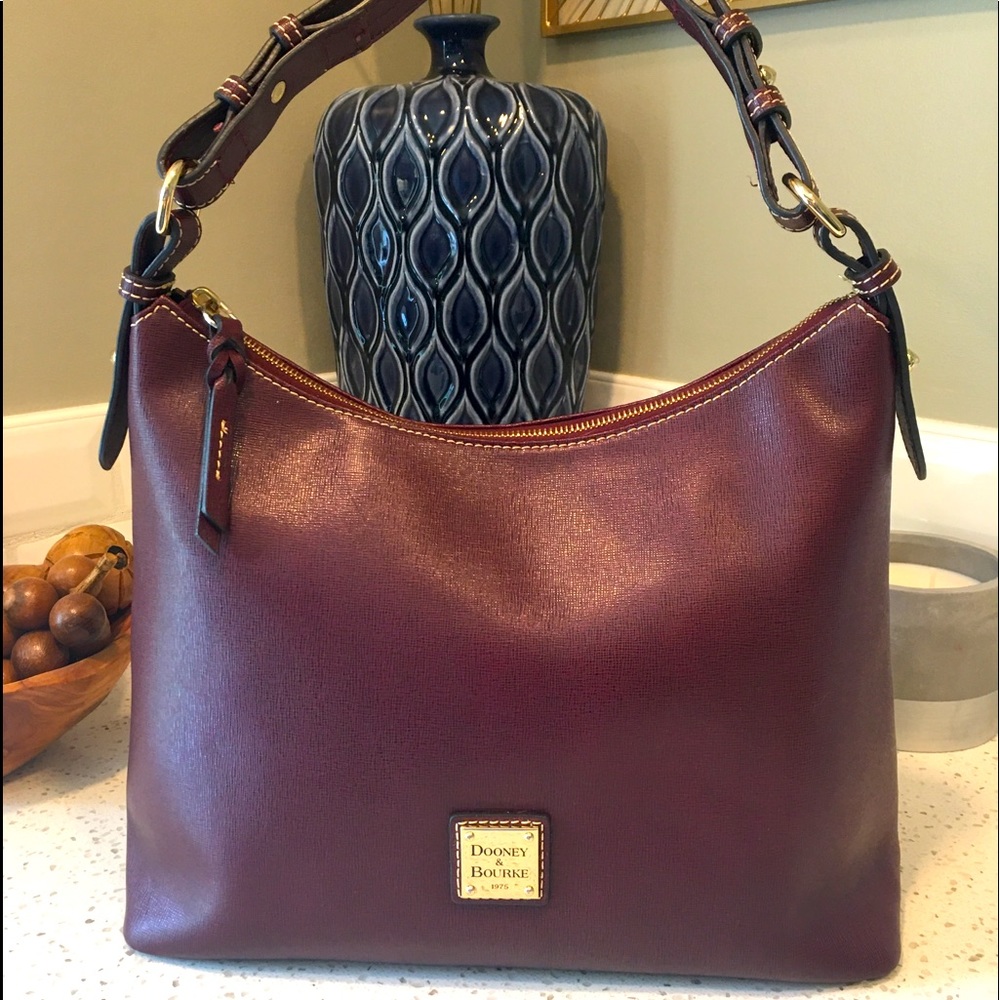 Dooney & Bourke Saffiano leather hobo